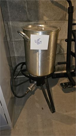 Outdoor Propane Turkey Fryer