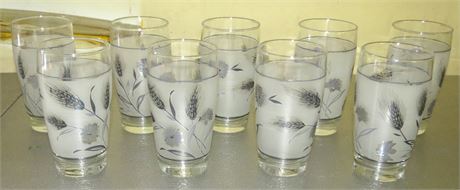 Silver Leaf Glassware