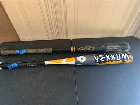 DeMarini Vexxum Bat & Easton Sports Redline Prostix  271 Professional Stock Bat