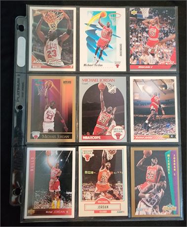 Michael Jordan Sleeve of Cards