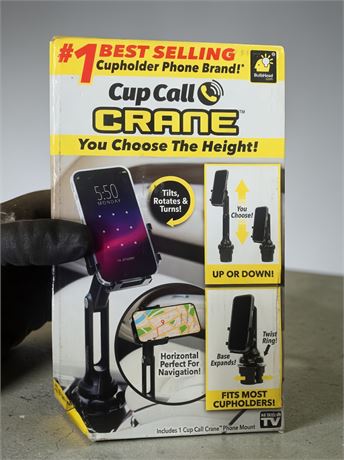 BulbHead Cup Call Crane Phone Mount Vehicle Holder For Cell Phones (4 Cases)