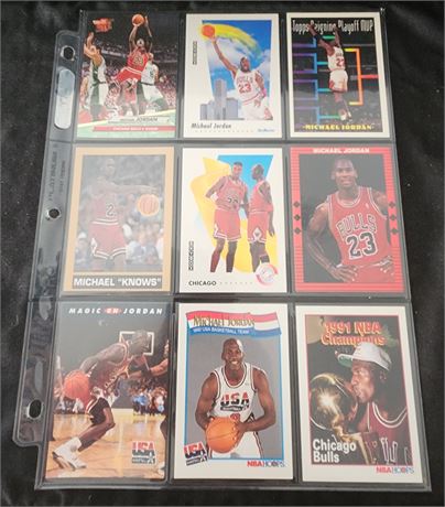 Michael Jordan Sleeve of Cards