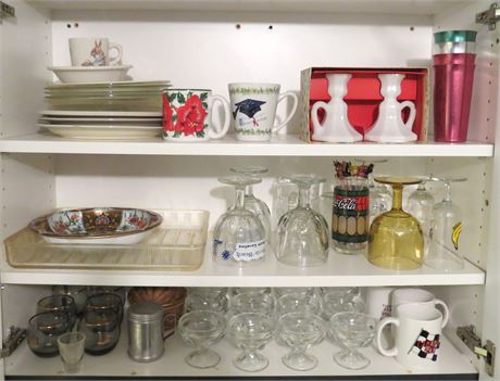 Cabinet Cleanout: Kitchen Items
