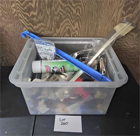 Mixed Misc Lot-Cleaners, Tape, Clamps & Much More