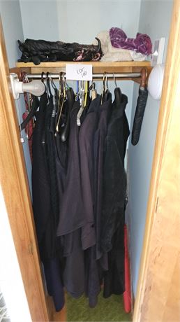 Closet Cleanout Ladies Coats, Gloves, Umbrellas & More