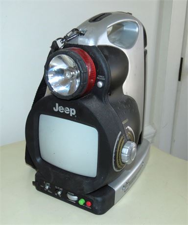 Jeep AM/FM TV Flashlight, Lantern