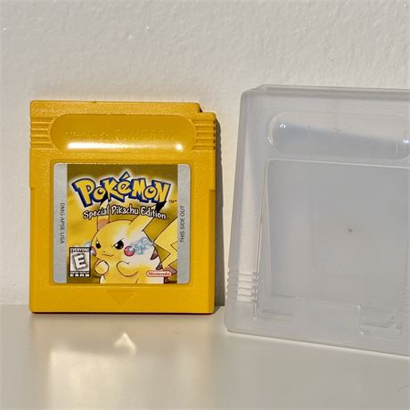 Nintendo Gameboy Pokemon Yellow Version: Special Pikachu Edition Game