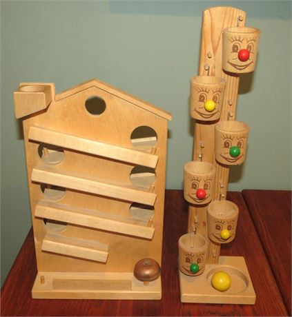 Wood Marble Toys