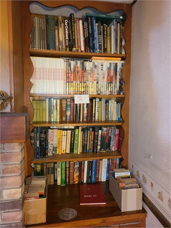 Bookshelf Cleanout- Military/Science/Handyman/History/Novels & More