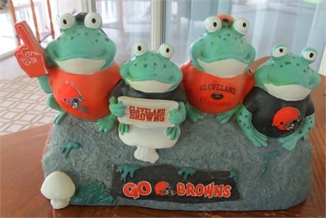 Cleveland Browns Frog Fans