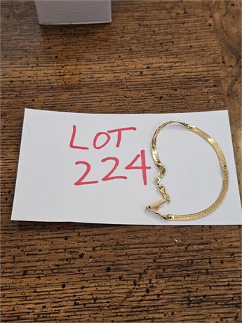 14K 7" Bracelet Scrap Recovery 2.5 DWT