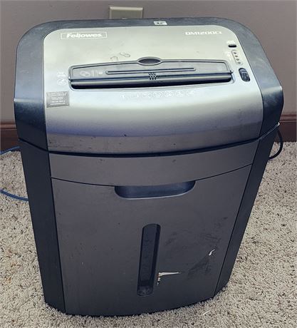 Large Fellowes Shredder  Model# DM1200CT