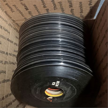 45 RPM Vinyl Record Lot -  The Busters, Patsy Cline, Herb Alpert & More