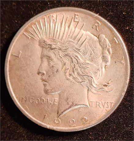 1922 Peace Silver Dollar