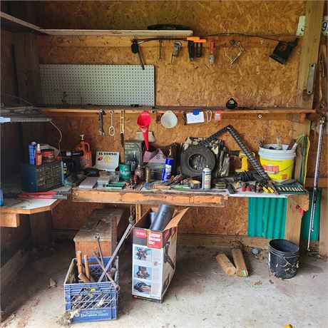 Large Tool Cleanout:Hand Tools / Hardware & Much More