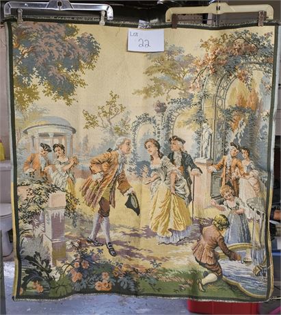 Vintage Tapestry Wall Hanging