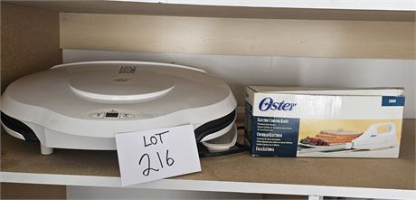 George Forman Grill & Oster Electric Knife