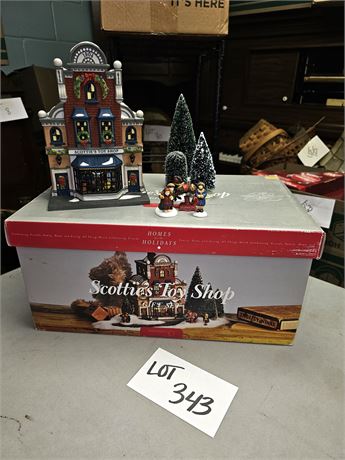 Dept 56 Home For The Holidays 1998 Scotties Toy Shop