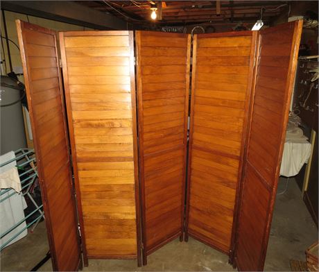 5 Panel Room Divider