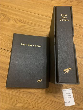 Lot of 2 First Day Covers Binder (Empty) - One Without Box Cover