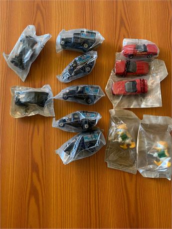 Toy Vehicles Rice Krispies, Matchbox 1987 Red Corvette Convertible More