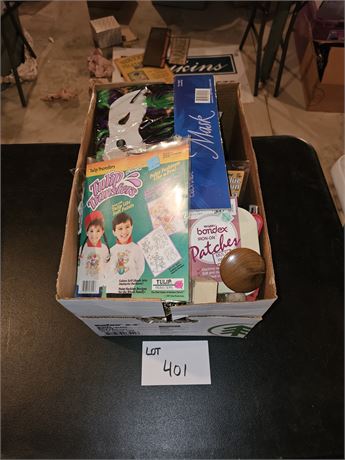 Mixed Misc Lot- Crafts, Masks, Trinkets & More