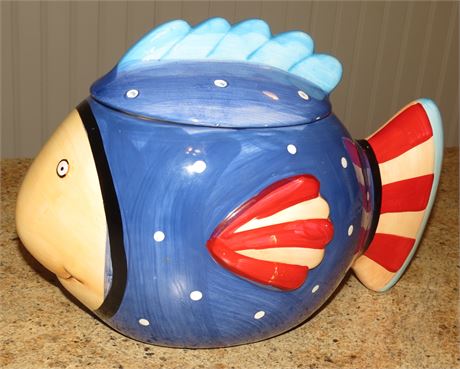Fish Cookie Jar