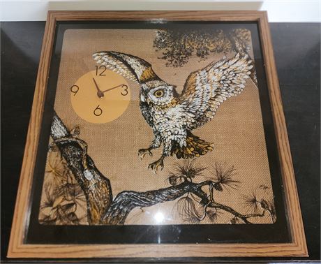 Owl Clock