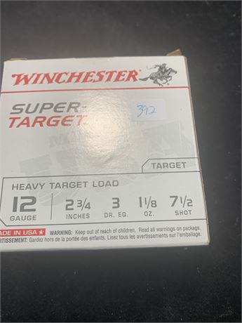 Winchester Super Target 12 GA Shotgun Shells 25