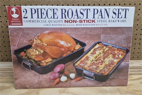 Two Piece Roast Pan Set