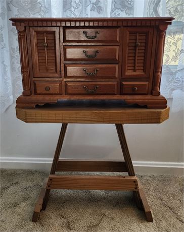 Jewelry Box, Small Table/Bench