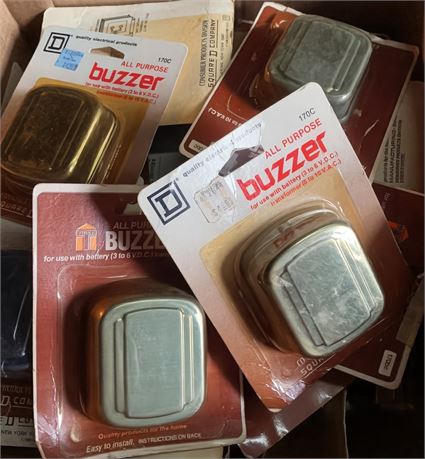 Vintage Square D Company All Purpose Buzzer (Model 170C) Lot