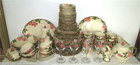 Franciscan Hand Decorated Dishes