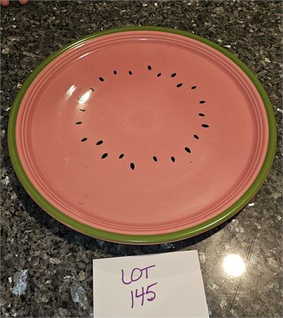 Fiestaware Watermelon Round Platter