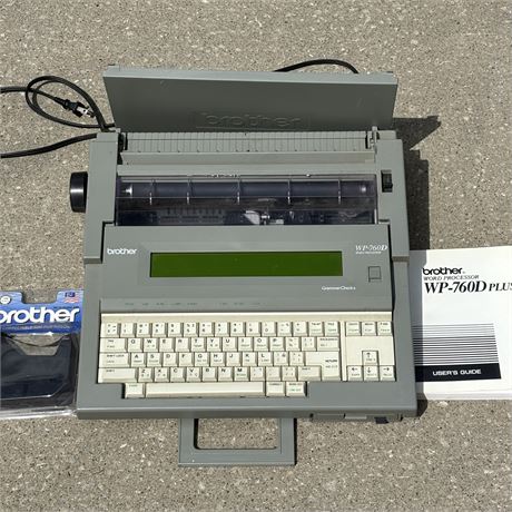 Brother Word Processor WP-760D Plus