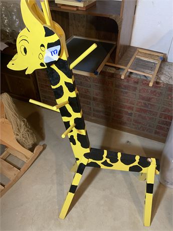 Wooden Giraffe