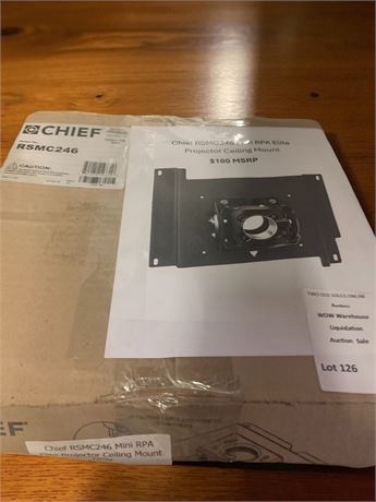 Chief RSMC246 Mini RPA Elite Projector Ceiling Mount