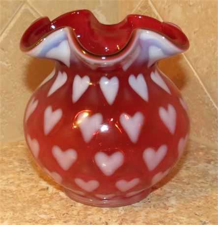 Fenton Glass Vase