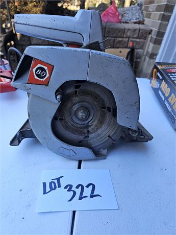 Black & Decker 7.25" Circular Saw