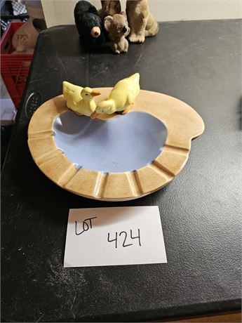 Ceramic Duck Ashtray