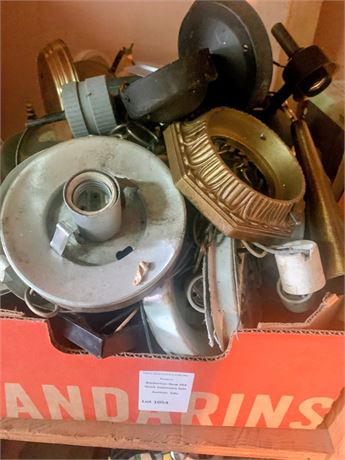 Vintage Lighting Fixture & Part Lot