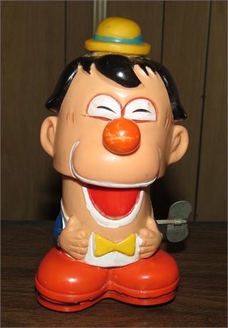 Vintage Yonazawa Wind Up Smiling Clown