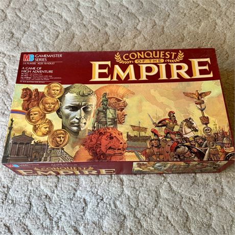 Conquest of the Empire Strategy Board Game by Milton Bradley