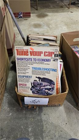 Mixed Vintage Car Manuals