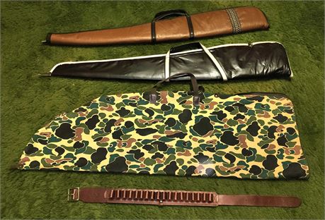 Gun cases, Gun Bag, Ammo Belt