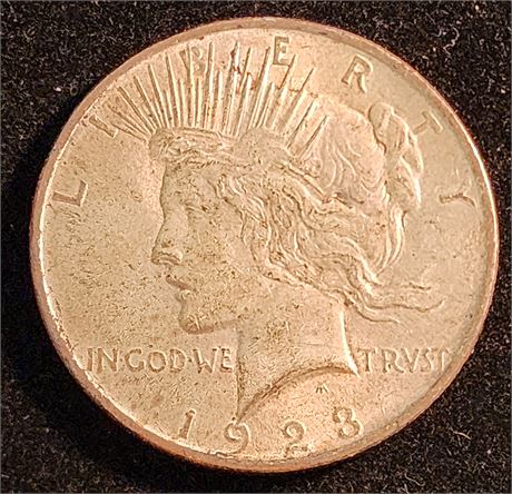 1923 Peace Silver Dollar