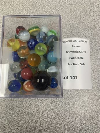 Vintage Glass Marbles Lot