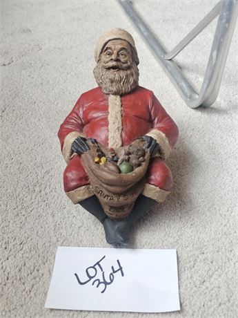 Tom Clark Creations 1991 "Santa II" Gnome Figurine – Artist Signed in Ink