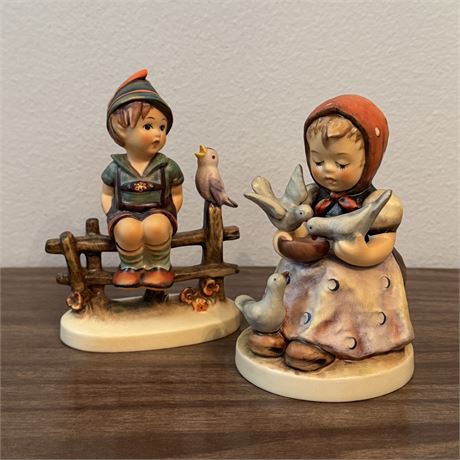 Lot of 2 Hummel Goebel TM5 Figurines