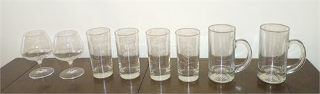 Mixed Invitational Glassware